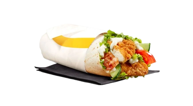 Chicken & Bacon McWrap – Crispy
