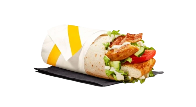 Chicken & Bacon McWrap - Grilled