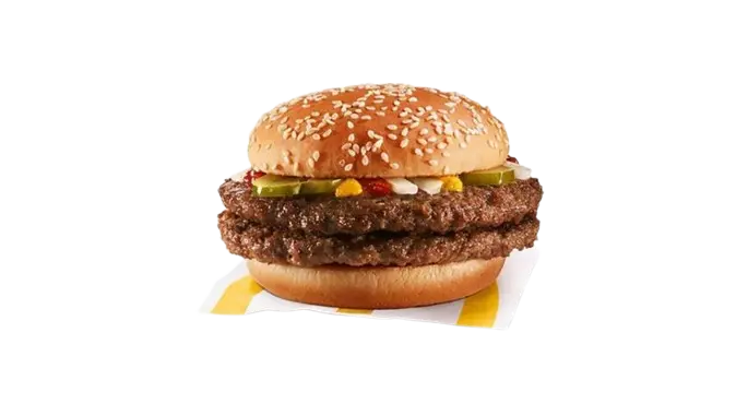 Double Quarter Pounder without Cheese