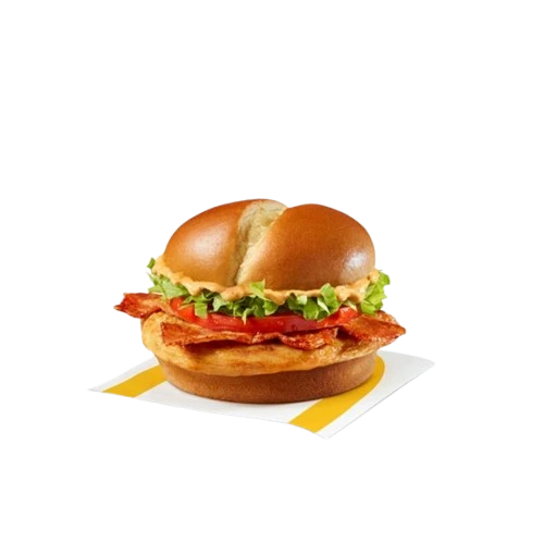 Spicy Bacon Deluxe Grilled Chicken Sandwich