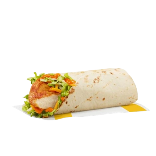 Spicy Buffalo Chicken Snack Wrap with Grilled Chicken
