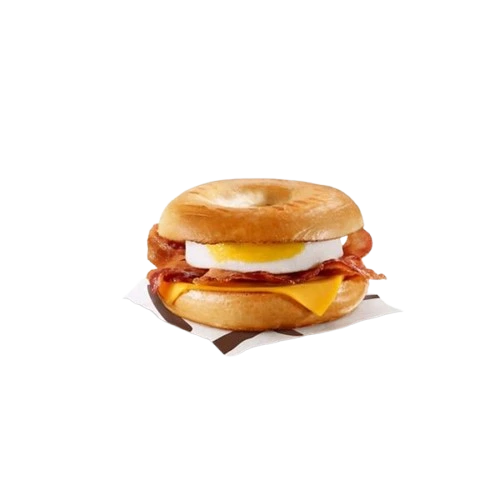 Bacon ‘N Egg Bagel with Plain Bagel