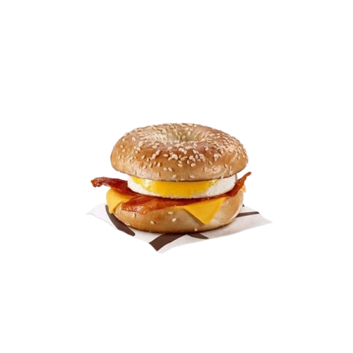 Sesame Bacon ‘N Egg Bagel