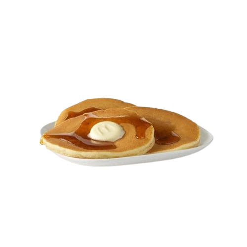 Hotcakes with Syrup and Butter