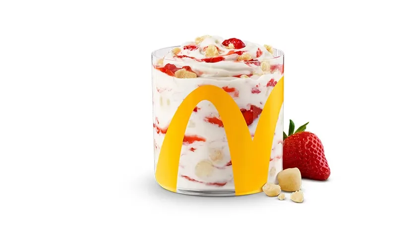 Strawberry Cheesecake McFlurry